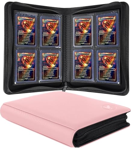 Amazon.com: WITHYU Toploader Binder 9 Pocket, Holds 288 Cards for